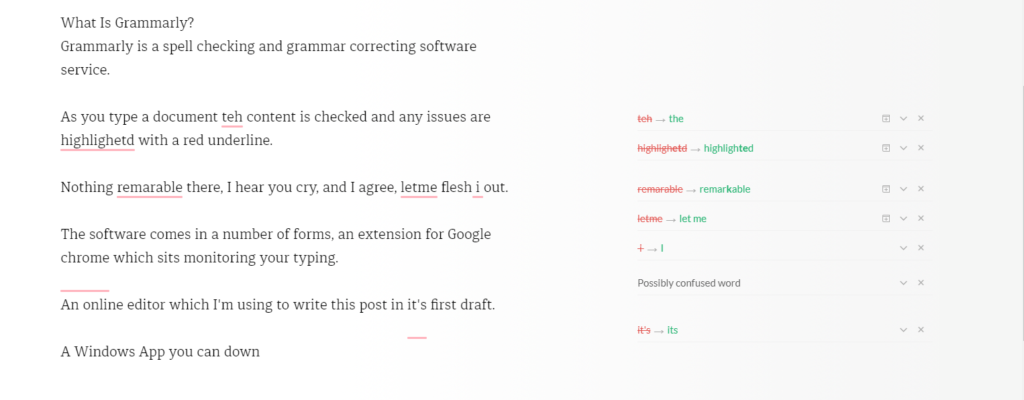 review of grammarly
